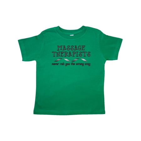 

Inktastic Massage Therapists Ribbon Gift Toddler Boy or Toddler Girl T-Shirt