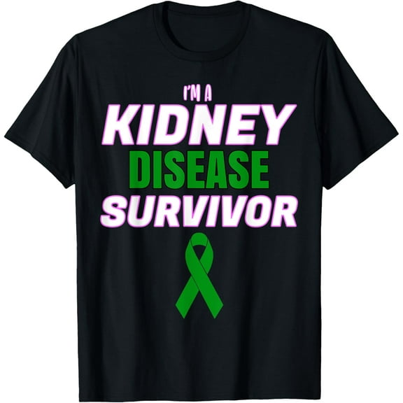 t-shirt I'm a Kidney disease Warrior awareness Transplant Dialysis T-Shirt mens，black，women，funny，journey，Crew Neck, Short Sleeve,custom clothing patterns.