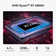 thumbnail image 3 of Mini PC Beelink SER5 MAX AMD Ryzen 7 6800U 32 GB RAM 1 TB SSD, 3 of 5