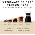 thumbnail image 3 of Open Box - Nespresso Vertuo Next Coffee and Espresso Machine by Delonghi - Silver, 3 of 3
