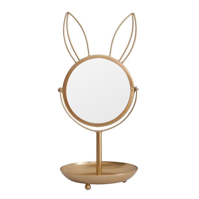 Organizador de joyas Estante De Joyería Collares Reloj Organizador Soporte Espejo Cosmético Tienda 1 Nivel