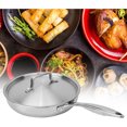thumbnail image 4 of 304/403 Stainless Steel Tri-Ply Flat Frying Pan, No, 4 of 8