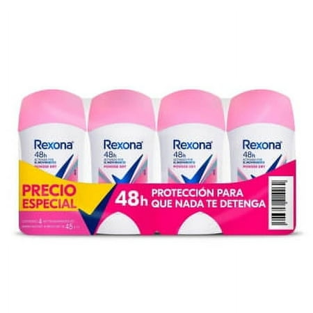 4 Rexona Women Powder Dry 45g