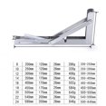 thumbnail image 4 of Équerre Pliante 200 mm, Console de Support Pliable en Acier Inoxydable, Équerre pour Étagère Murale, 4 of 4