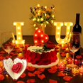 thumbnail image 4 of Tarjeta de felicitación plegable 3D emergente, romántica tarjeta de cumpleaños para esposa, marido, novia, madre, tarjetas para boda, Navidad, día de San Valentín, día de la madre (corazón) JM  JM, 4 of 5