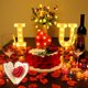 thumbnail image 4 of Tarjeta de felicitación plegable 3D emergente, romántica tarjeta de cumpleaños para esposa, marido, novia, madre, tarjetas para boda, Navidad, día de San Valentín, día de la madre (corazón) JM  JM, 4 of 5