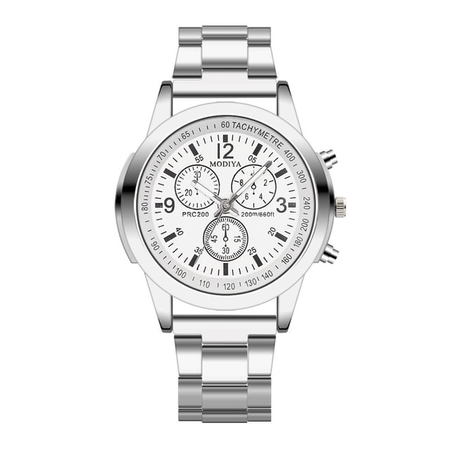 Reloj de cuarzo para hombre, reloj de pulsera analógico de acero inoxidable para hombre, reloj deportivo de cuarzo, reloj de negocios
