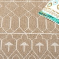thumbnail image 5 of SAFAVIEH Global Antilla Diamond Indoor/Outdoor Area Rug, Beige/Ivory, 9' x 12', 5 of 6