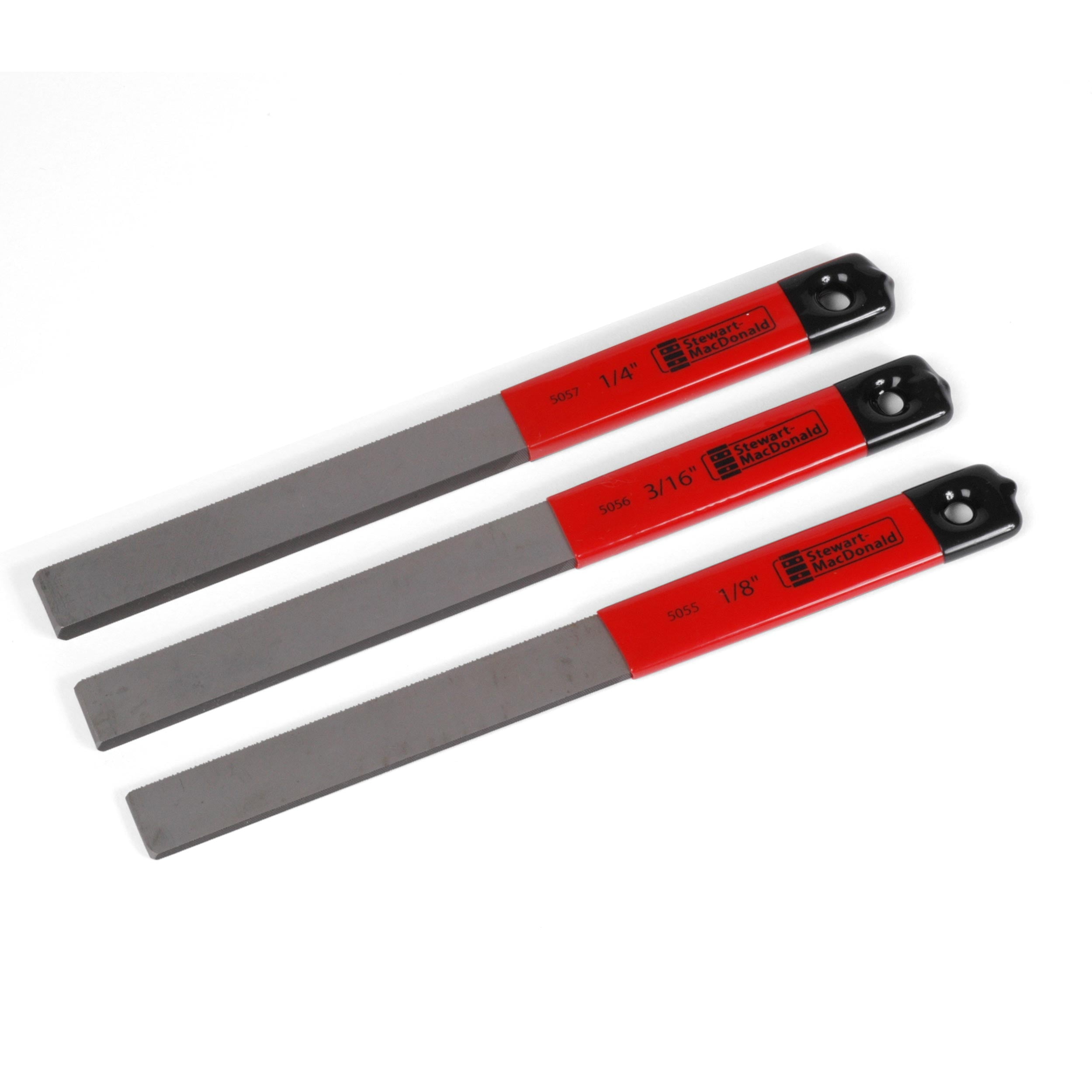 StewMac Nut Seating Files, Set of 3