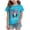 Sky Blue, variant on mgoYE Girls Boys T-Shirts Graphic Tees Girls Boys 250 Years of Freedom 1776 2026 American Flag 4 July Vintage O-Neck T-Shirt 250th Anniversary USA Clothing Girls(Blue,5-6 Years)