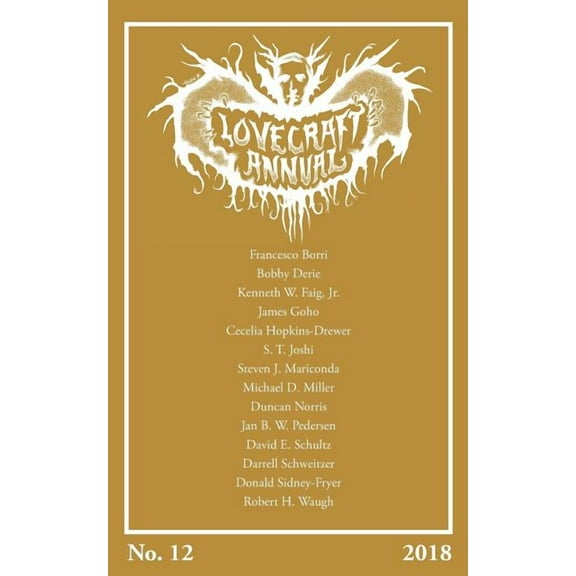 Lovecraft Annual No. 12 (2018) (Paperback)