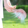 thumbnail image 7 of Matoen Portable Handheld Fan, Portable Fan Rechargeable, 3 Speed Wind, USB Rechargeable Foldable Fan, Quiet Personal Fan, 7 of 7