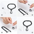 thumbnail image 4 of Paw Urn Locket Stainless Steel Chain Link Bracelet Cremation Jewelry for Dog Ashes Funeral Urn Bracelet for Ashes Holder, 4 of 5