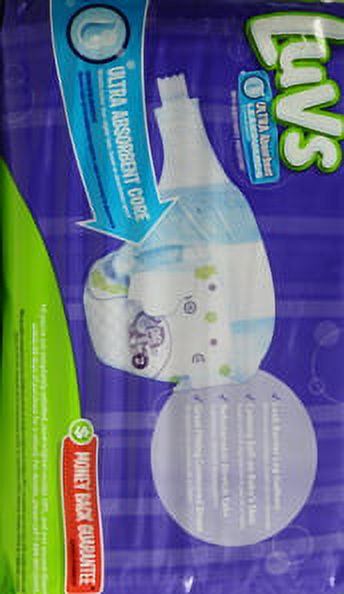 Luvs Ultra-Absorbent Leakguard Diapers, (Choose Your Size)
