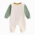 thumbnail image 6 of CAUYDY Baby Boy Gift Newborn Clothes 0 3 6 9 Months 1T 2T Preemie Long Sleeve Sleepwear Fall Winter Infant Boys Romper Toddler Pajamas Green for Sizes 18-24 Months, 6 of 7