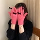 thumbnail image 3 of Guantes elegantes de lana tejidos con lazo para otoño e invierno, con pantalla táctil, cálidos y con fugas para climas fríos, 3 of 6