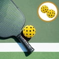 thumbnail image 2 of Pickleball Ball Silent 2Pcs Yellow For Indoor Entertainment Outdoor Activities Families, 2 of 8
