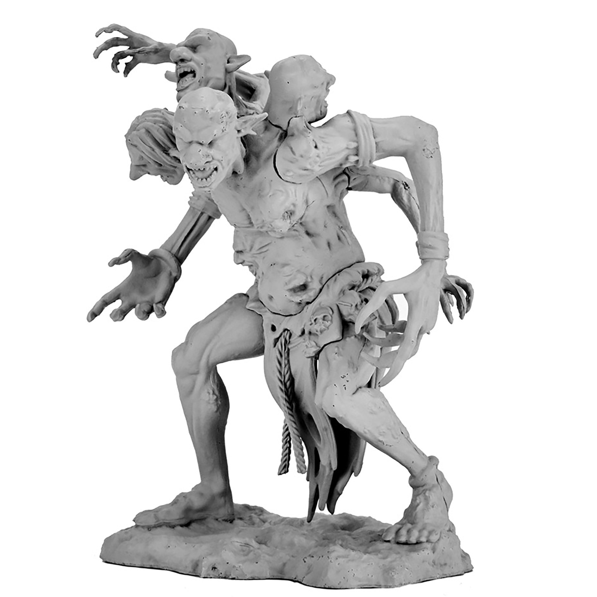 D&D: Nolzur's Marvelous Miniatures: Dire Troll - Paint Night Kit - All-In-One Kit, Unpainted Figure, Paints, Brushes, RPG, Dungeons & Dragons
