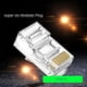 thumbnail image 4 of 100pcs Rj45 Ethernet Cables Module Plug Network Connector For Utp Cat6 Rj45 Network Cable Crystal H, 4 of 4