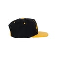 thumbnail image 3 of Top Headwear Atlanta City Snapback Hat -  Georgia 2 Tone Baseball Ball Cap, Black/Gold, 3 of 4