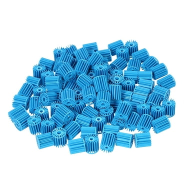 100pcs 15*16mm Bio Balls Aquarium Fish Tank Pond Filter Biological Filtration Media Blue
