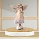 thumbnail image 3 of 1/4 piezas figuras de ángeles de hadas adorno para el hogar miniaturas de jardín de hadas resina buena, Flauta Jenny, 3 of 9