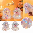 thumbnail image 2 of Halloween Couple Ghost Squishy Toy, Vaseline Filled Stress Relief Fidget Toy, Cute Spooky Squeeze Sensory Toy for Halloween Party Decor, Gift for Couples Halloween Lovers, 2 of 6