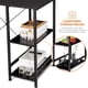 thumbnail image 4 of XXiaoqing Small Computer Desk with Storage Shelves Under Desk Reversible, 36Inch Home Office Writing Desk Table with Shelves for Small Place, Black, 4 of 9