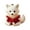 A, variant on Chanana Reading Fox Ornament, Cute Reading Ornament, Woodland Animals Christmas Decoration for Tree, Book Lovers, and Nature Enthusiasts
