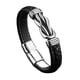 thumbnail image 1 of Jumpingount de aleación de diseño Simple, para fiesta, banquete, aniversario, compromiso, graduación, brazalete, decoración para adultos, Ropa, zapatos y accesorios Miscelánea Negro Jumpingount AP013362-01, 1 of 1