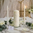 thumbnail image 4 of HOSLEY 11.5-Inch Cream Unity Candle Set with 1 Pillar and 2 Taper Candles for Weddings, 4 of 9