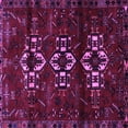 thumbnail image 1 of Ahgly Company Indoor Square Persian Purple Traditional Area Rugs, 8' Square, 1 of 4