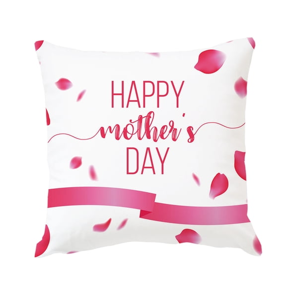 YYKihy Mother's Day Pillow Case Throw Cushion Cover Home Decorative Pillow Cover