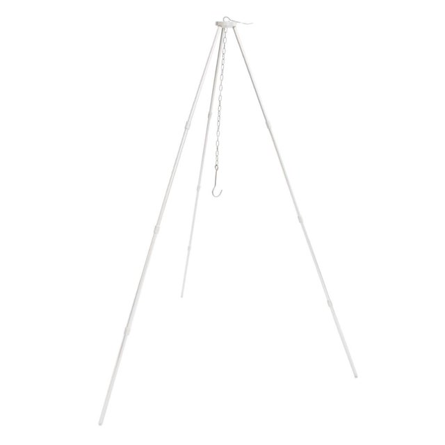 de cocina que de la aleación de aluminio, suspensión de del almacenamiento para las actividades kusrkot Soporte de olla portátil para colgar