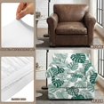 thumbnail image 5 of FKELYI Tropical Monstera Leaf Print Stretch Couch Cover for Living Room Armchair Slipcover with Individual Cushion Cover Non-Slip Washable Furniture Protector Sofa Decor, 5 of 7