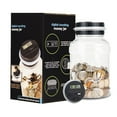 thumbnail image 3 of Mouliraty Digital Counting Bank 1.8L Large Coin Counter With LCD Display Money Saving Jar For Kids Boys Girls Christmas Gift, 3 of 9