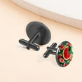 thumbnail image 6 of Watermelon Stylish Men's Cufflinks for Formal Attire, Made of Stainless Steel, Ideal for Business Meetings, 6 of 6