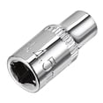 thumbnail image 2 of Unique Bargains 4Pcs 1/4-inch Drive 4.5mm Cr-V 6-Point Shallow Socket, 2 of 5