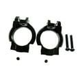 thumbnail image 1 of Xingzhi 2pieces Aluminum Front C-Hub Caster Block For Axial 1/10 JR ROCK RACER 90026 Lightweight And Strong Aluminum Front Black 1Set, 1 of 6