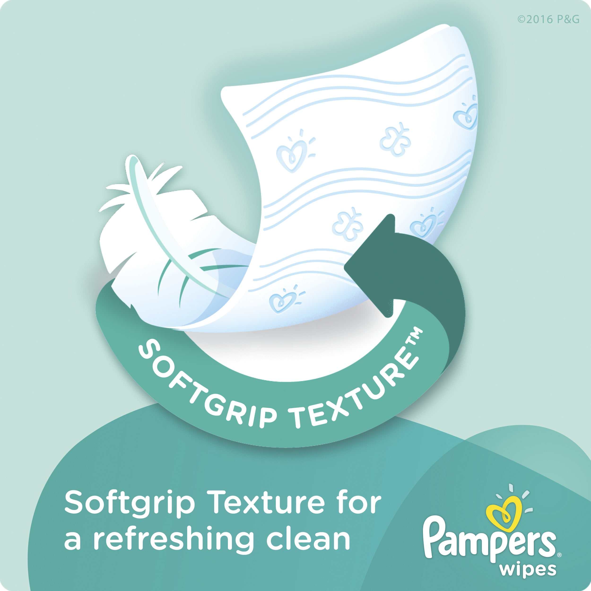 Pampers Baby Wipes Baby Fresh 3 Packs, 192 Total Wipes