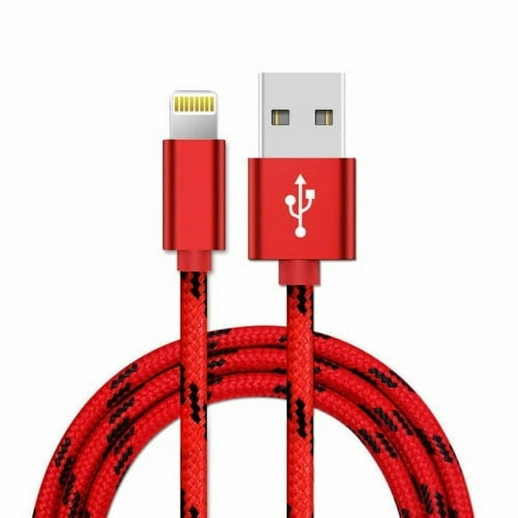Câble de Charge Lightning 3 Pieds pour Apple iPhone 14/13/12/11/TP/XR/X/8/7/6/5 iPad