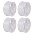 thumbnail image 1 of Paquete de 4 accesorios de llantas de rueda, piezas de repuesto, de rueda, piezas de actualización, neumáticos para camión RC 1:10 / coche a la Llantas de rueda blancas Yotijar Neumático de llanta de rueda de coche RC, 1 of 4