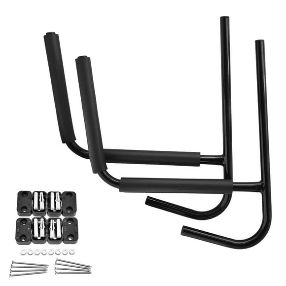 Heavy Duty Indoor Kayak Storage Hooks Hanger Wall Mounted Utility Hanging Cradle Rack for Canoe Kayak Surfboard