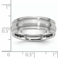 thumbnail image 6 of Cobalt Satin 7mm Rounded Edge Band, 6 of 7