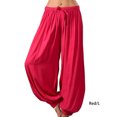 thumbnail image 2 of Minnieouse Pantalones de pierna ancha Pantalones deportivos casuales Tallas grandes Gimnasio Yoga Señoras Niñas Ropa de playa Entrenamiento de Type3 NO3, 2 of 5
