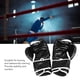 thumbnail image 3 of Guantes De Boxeo Negros De 10 Onzas, Guantes De Boxeo De 10 Onzas Cómodos Ajustables Para Entrenamiento De Taekwondo, 3 of 7