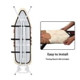 thumbnail image 4 of HELLHERO 15x54 Inches Polyester Ironing Board Protector Cover - Elastic Border Dustproof Covers for Home(Thanksgiving Turkey), 4 of 5
