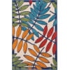 thumbnail image 4 of Nourison Aloha Indoor/Outdoor Tropical Botanical Multicolor 2'8" x 4' Area Rug, (3' x 4'), 4 of 10