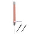 thumbnail image 2 of Trayknick Ear Cleaning Remover Flashlight Elastic Head With Magnifier LED Light Baby Earwax Removing Earpick for Kids Rose Gold, 2 of 13