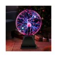thumbnail image 1 of YOPTOP 5 Inch Plasma Globe Extra Large Science Learning Toy Nebula Thunder Lightning for Kids Bedroom Decorative Lamp Novelty Toy Gift Idea(Red Touch Voice）,6", 1 of 6